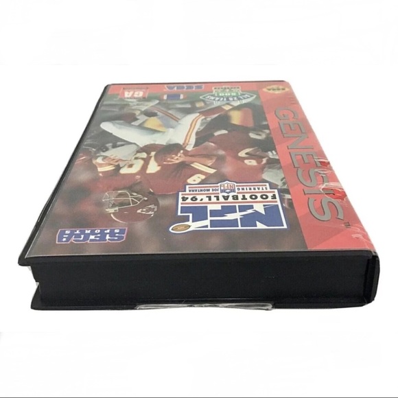 Sega Genesis Football Game NFL '94 Starring Joe Montana 1993 CIB TESTED COMPLETE - Picture 11 of 12